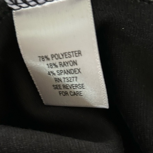 NWT Dana Buchman color block dress in green and black size 12 - Picture 9 of 9